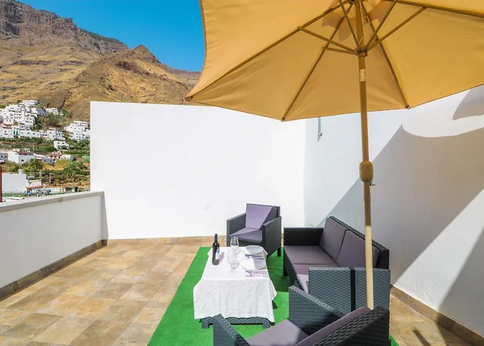 Valley Views Apartment In Agaete